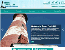Tablet Screenshot of oceanpointltd.com